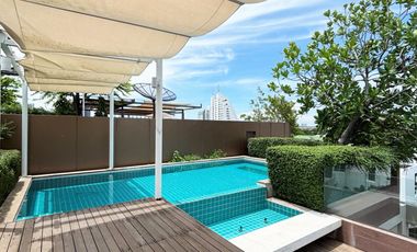 For rent and for sale 3 bed condo in Yan Nawa, Bangkok