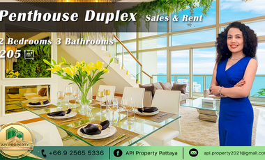 Condo en alquiler y en venta de 2 habitaciones en Bang Lamung, Chonburi