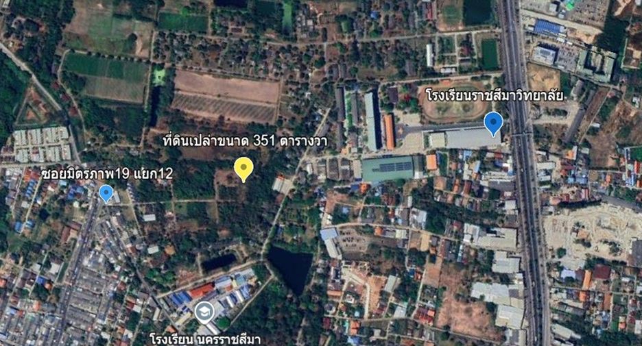 For sale land in Mueang Nakhon Ratchasima, Nakhon Ratchasima