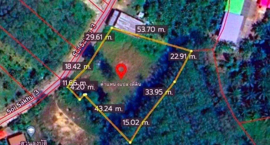 Terreno en venta en Thalang, Phuket
