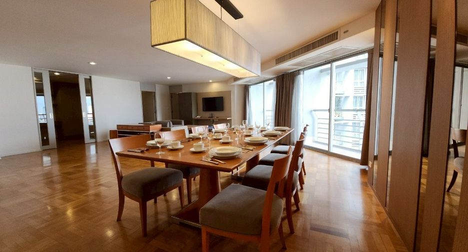 For rent 3 bedrooms serviced apartment in Sathon, Bangkok
