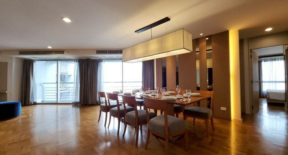 For rent 3 bedrooms serviced apartment in Sathon, Bangkok