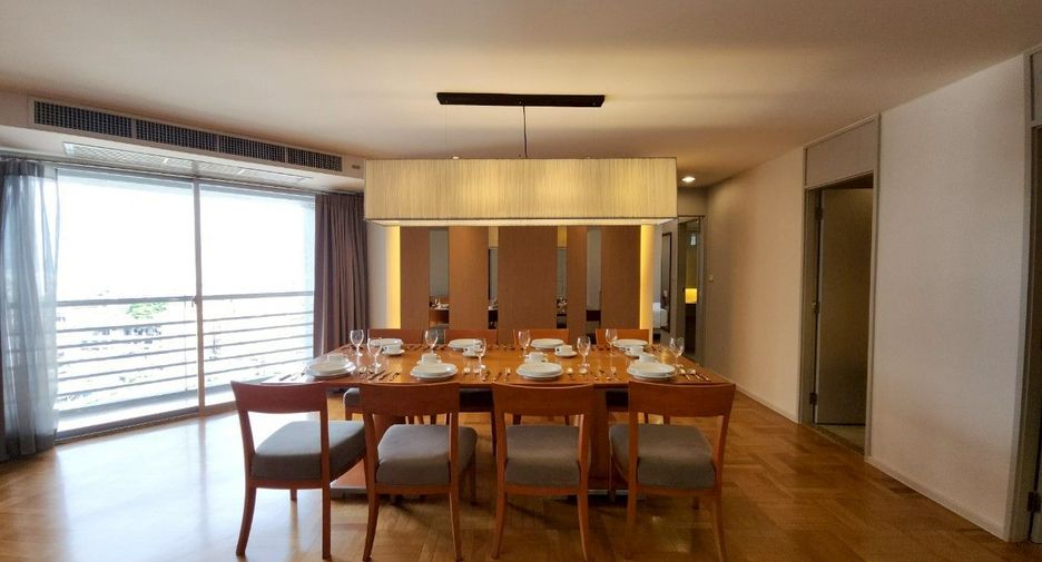 For rent 3 bedrooms serviced apartment in Sathon, Bangkok