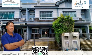 For rent and for sale 3 bed townhouse in Bang Phli, Samut Prakan