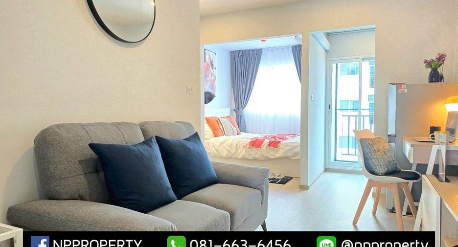 For sale 1 bed condo in Mueang Chon Buri, Chonburi