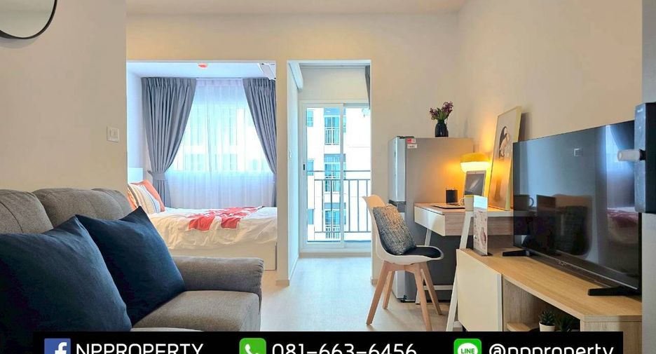 For sale 1 bed condo in Mueang Chon Buri, Chonburi