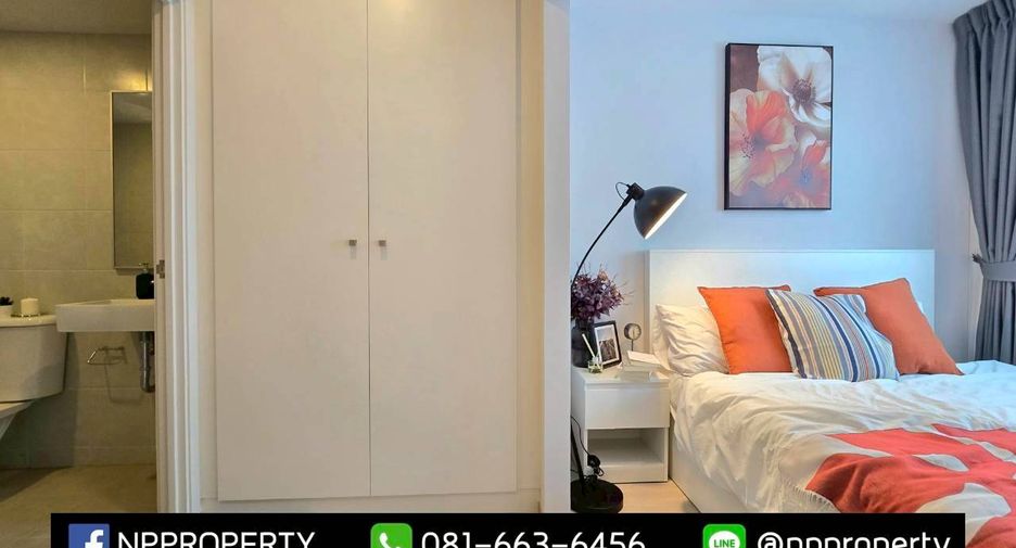 For sale 1 bed condo in Mueang Chon Buri, Chonburi