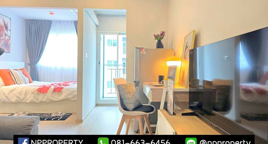 For sale 1 bed condo in Mueang Chon Buri, Chonburi