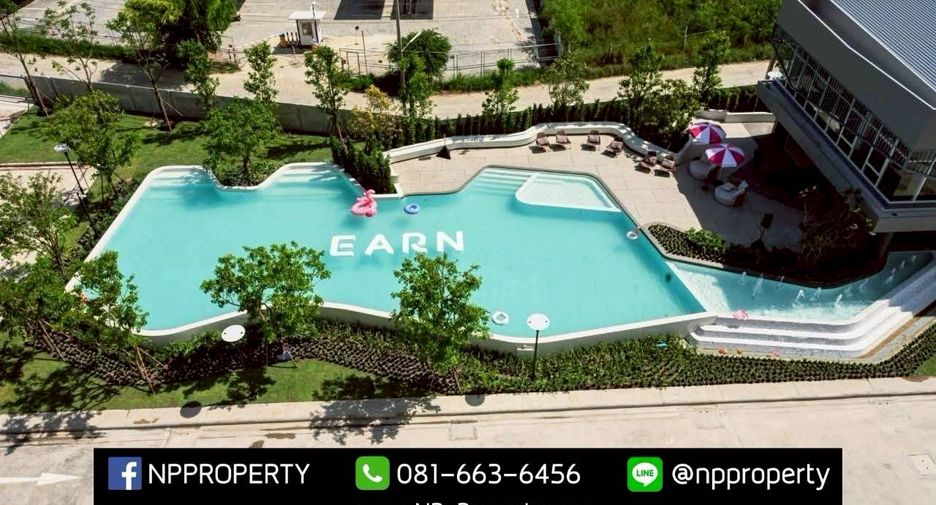 For sale 1 bed condo in Mueang Chon Buri, Chonburi