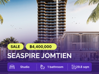 For sale 1 bed condo in Jomtien, Pattaya