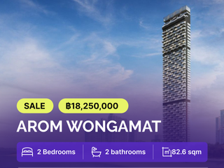 For sale 2 Beds condo in Bang Lamung, Chonburi