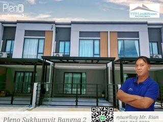 For rent 3 bedrooms townhouse in Bang Phli, Samut Prakan