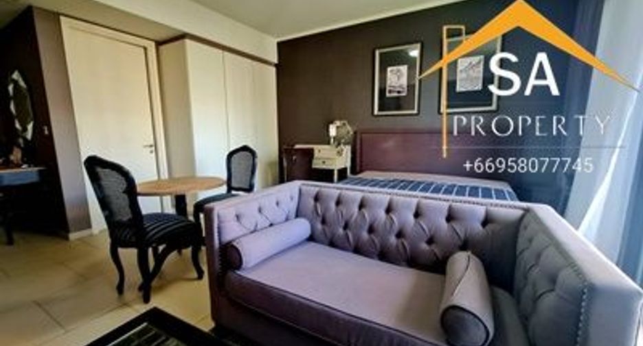 For rent studio condo in Bang Lamung, Chonburi
