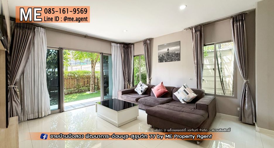 Casa en alquiler y en venta de 3 habitaciones en Suan Luang, Bangkok