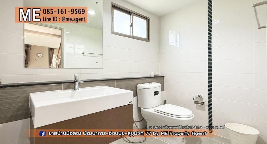 Casa en alquiler y en venta de 3 habitaciones en Suan Luang, Bangkok