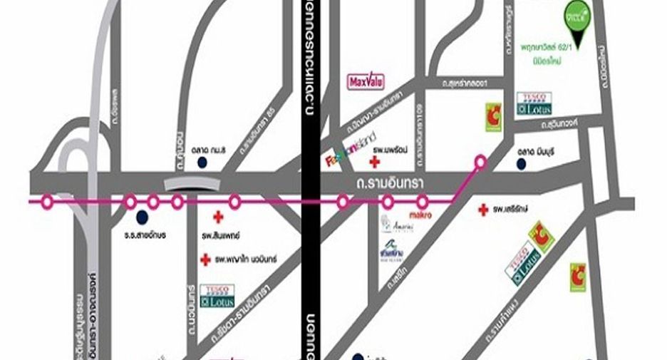 For sale 3 bedrooms townhouse in Khlong Sam Wa, Bangkok