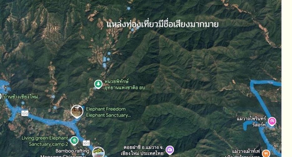 For sale land in Mae Wang, Chiang Mai