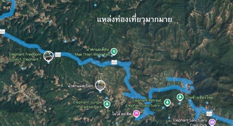 For sale land in Mae Wang, Chiang Mai