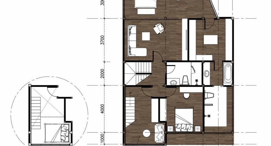 For rent and for sale 4 bedrooms townhouse in Watthana, Bangkok