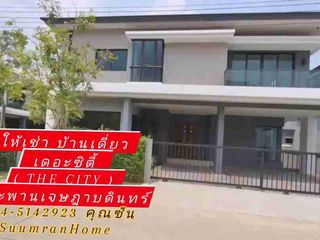 For rent 4 bed house in Mueang Nonthaburi, Nonthaburi