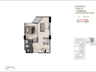 Продажа 1 кровать кондо в Банг Ламунг, Чонбури