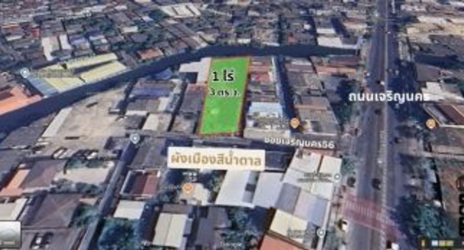 For sale land in Thon Buri, Bangkok