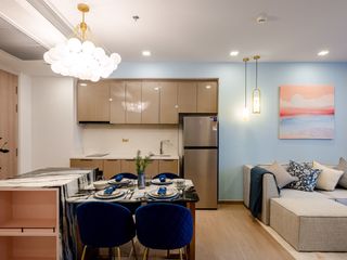 For rent and for sale 2 bed condo in Huai Khwang, Bangkok