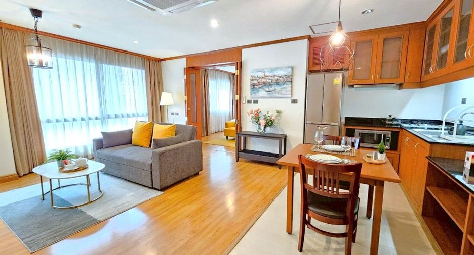 Serviced Apartment zur Miete mit 1 Zimmer in Watthana, Bangkok