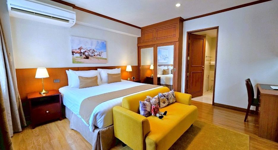 Serviced Apartment zur Miete mit 1 Zimmer in Watthana, Bangkok