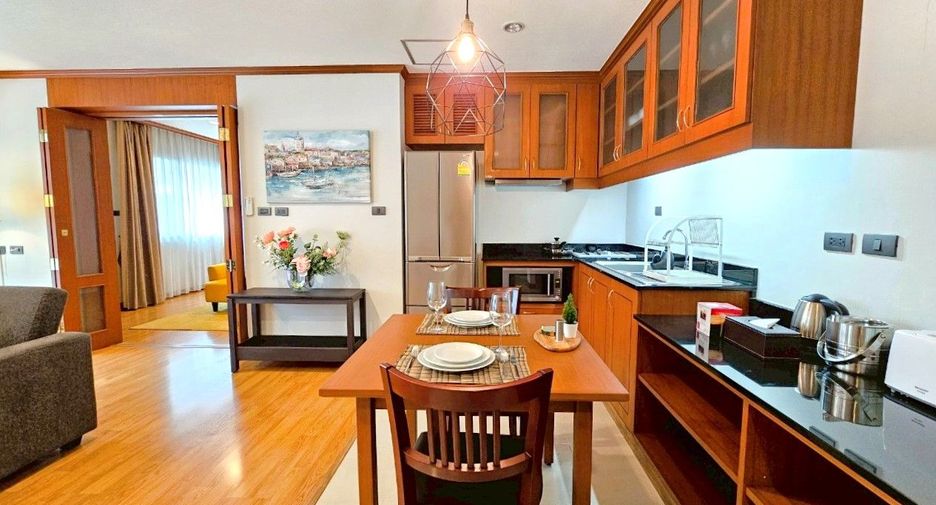 Serviced Apartment zur Miete mit 1 Zimmer in Watthana, Bangkok