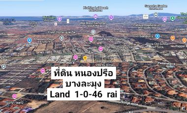 For sale land in Bang Lamung, Chonburi