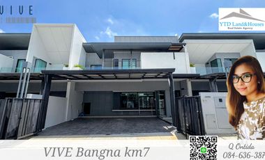 ให้เช่า และ ขาย 3 ห้องนอน ทาวน์เฮ้าส์ ใน บางพลี, สมุทรปราการ