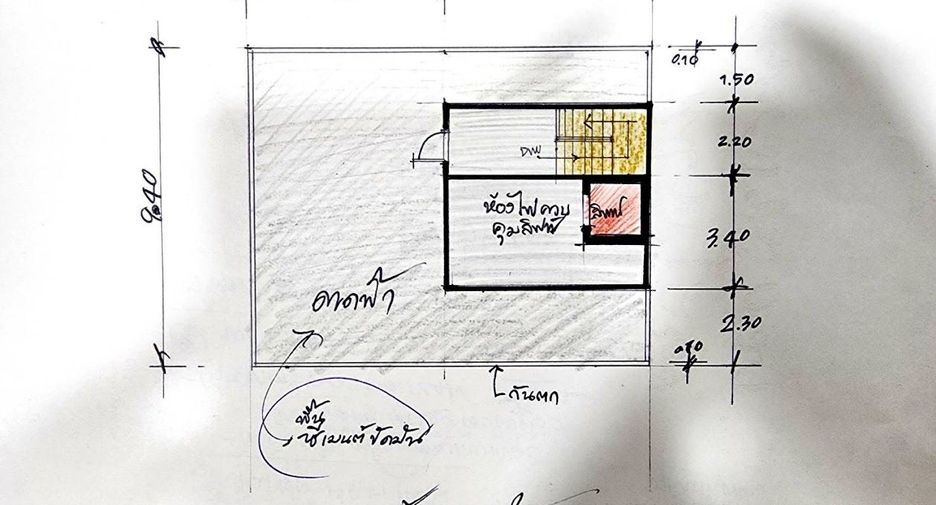 For rent 10 bedrooms retail Space in Huai Khwang, Bangkok