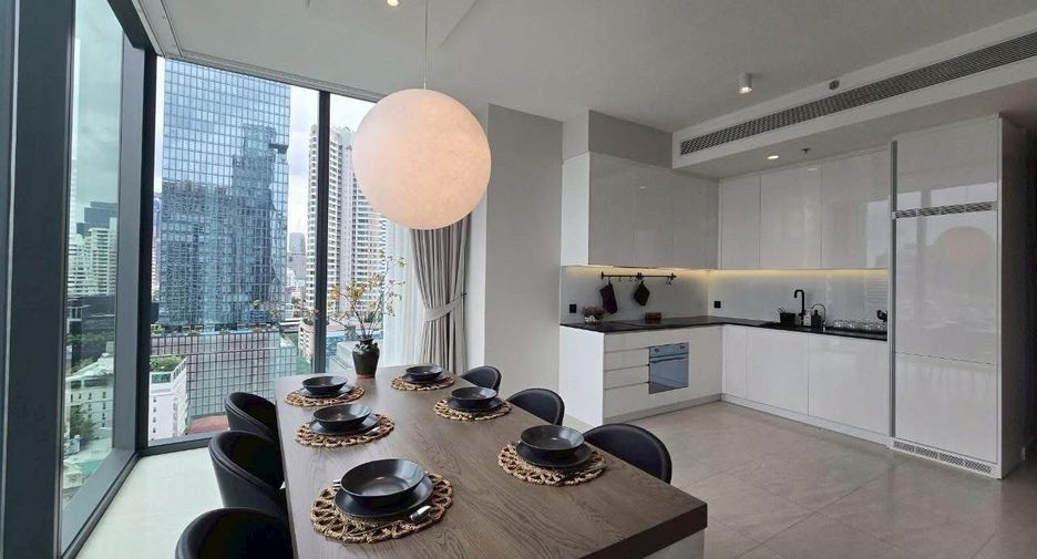 For rent 2 bedrooms condo in Sathon, Bangkok