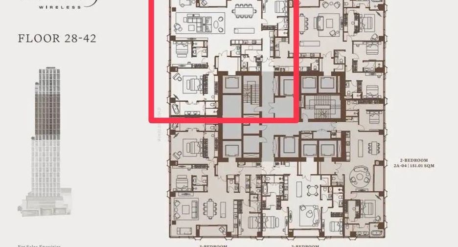 For sale 3 bedrooms condo in Sathon, Bangkok