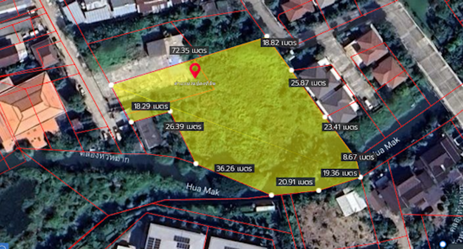 For sale land in Suan Luang, Bangkok