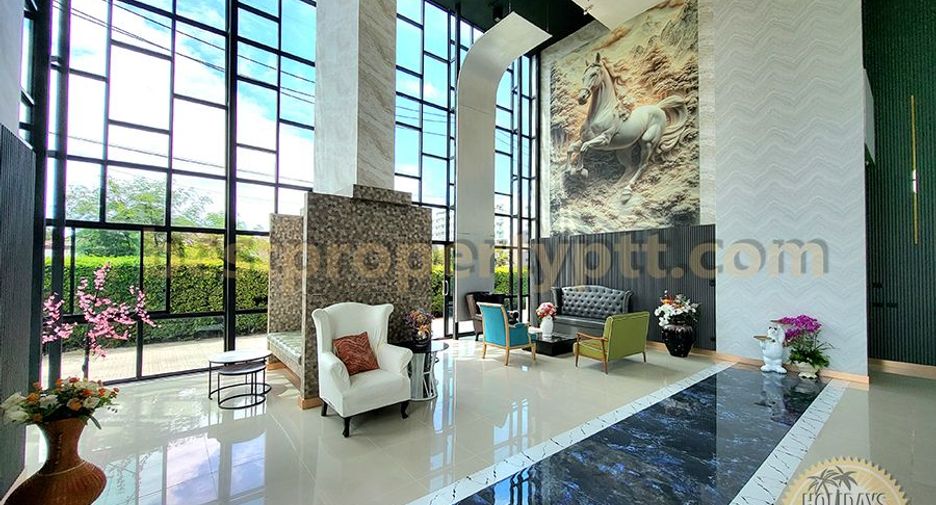 À vendre 1 chambre condo à Bang Lamung, Chonburi