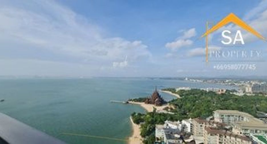 À louer 1 chambre condo à Bang Lamung, Chonburi