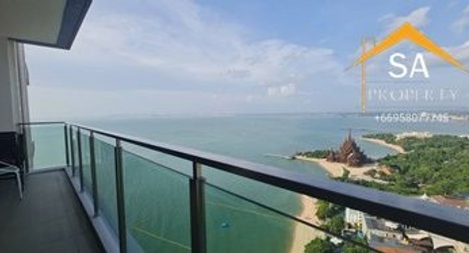 À louer 1 chambre condo à Bang Lamung, Chonburi