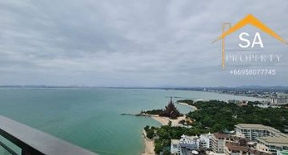 À louer 1 chambre condo à Bang Lamung, Chonburi