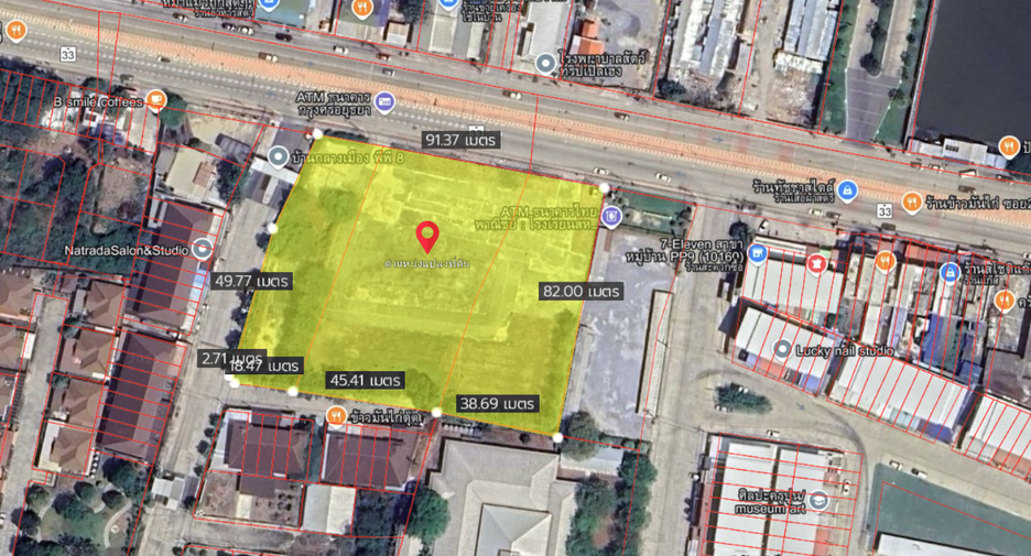 For sale land in Mueang Suphanburi, Suphan Buri