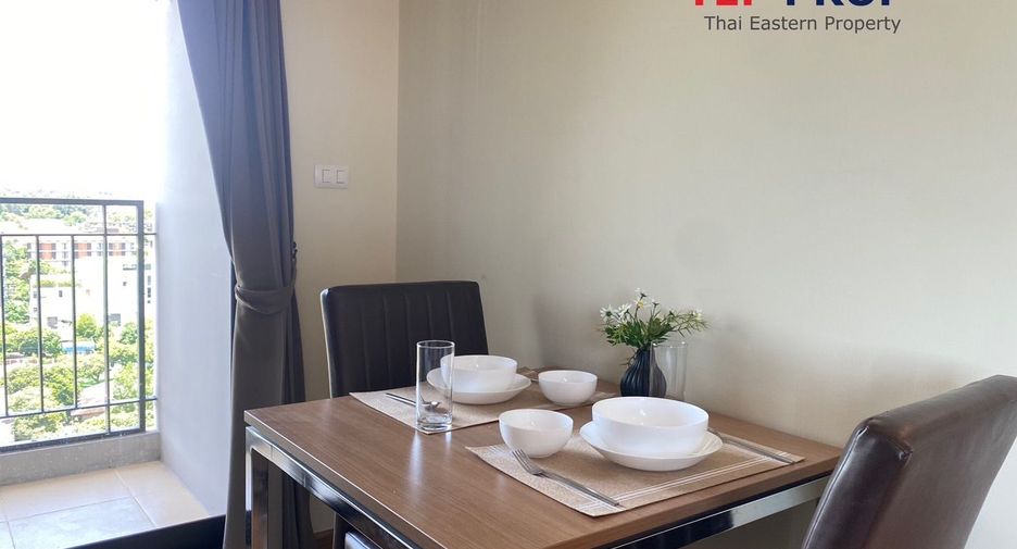 For rent and for sale 1 bed condo in Si Racha, Chonburi