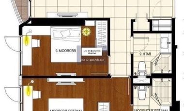 For sale 2 bedrooms condo in Pathum Wan, Bangkok