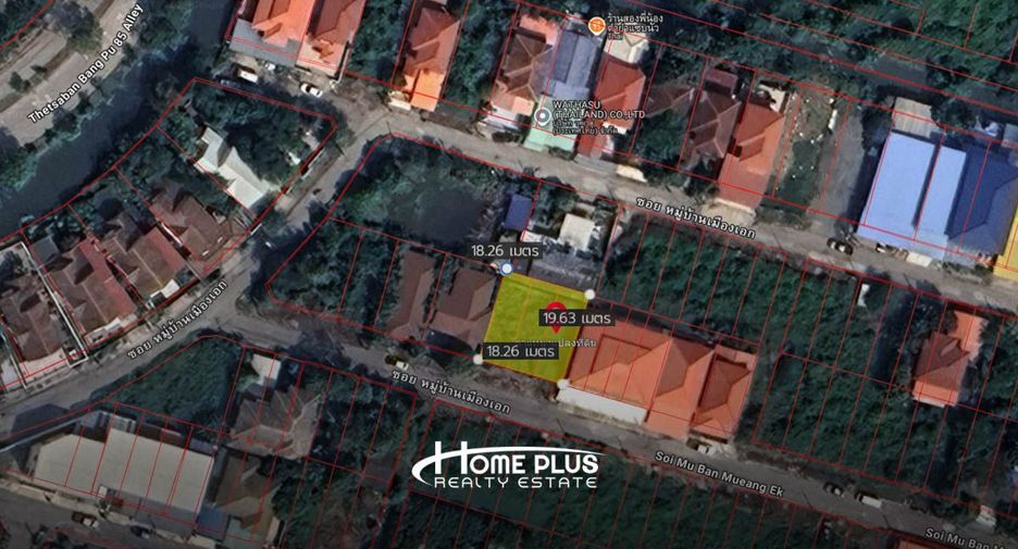 For sale studio house in Mueang Samut Prakan, Samut Prakan