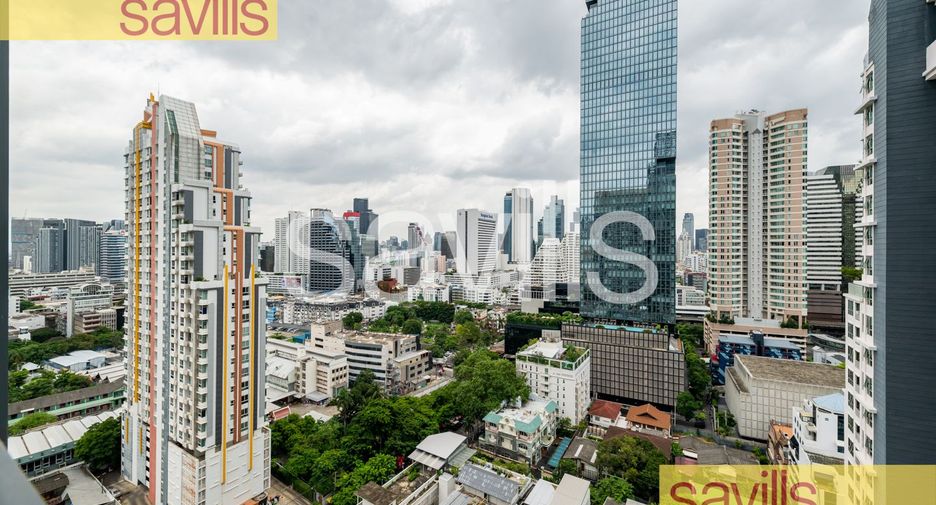 For rent 2 bedrooms condo in Sathon, Bangkok