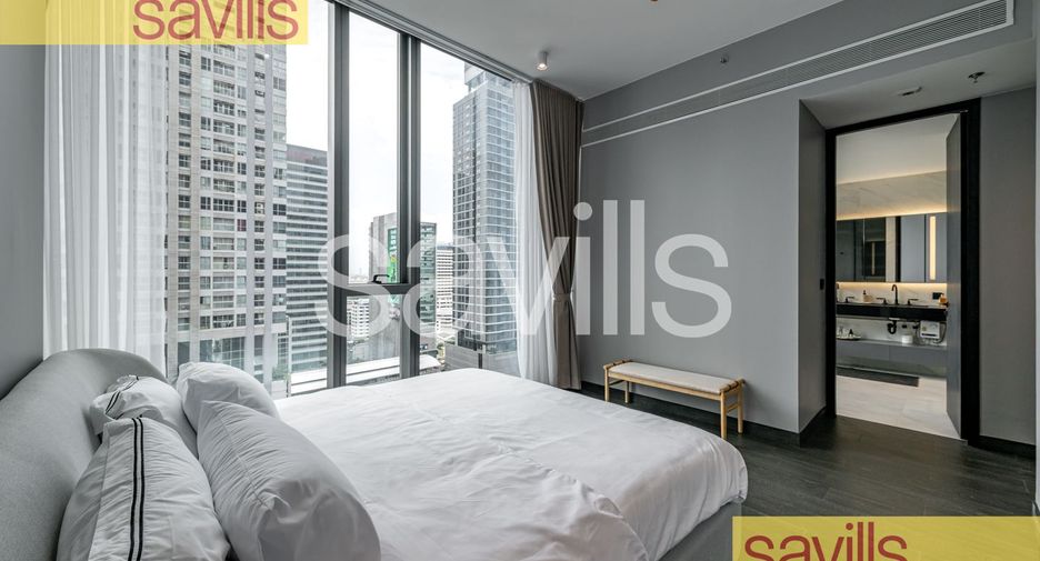 For rent 2 bedrooms condo in Sathon, Bangkok