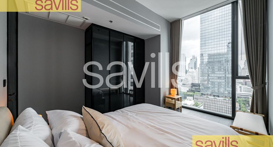 For rent 2 bedrooms condo in Sathon, Bangkok