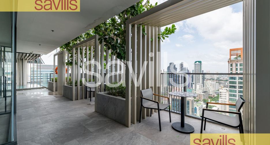 For rent 2 bedrooms condo in Sathon, Bangkok
