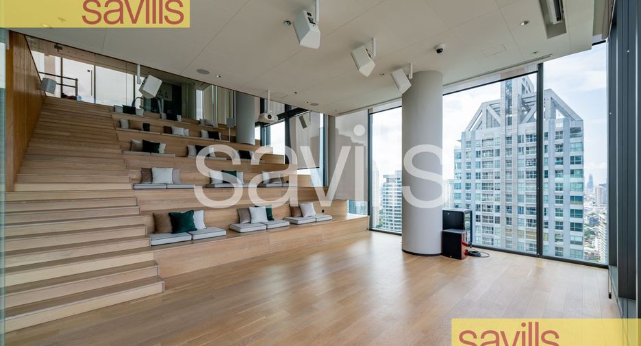 For rent 2 bedrooms condo in Sathon, Bangkok