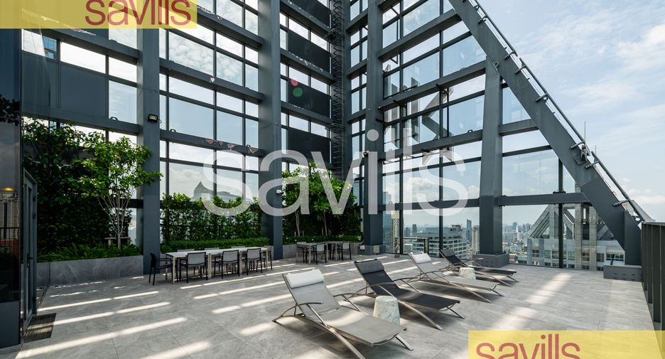 For rent 2 bedrooms condo in Sathon, Bangkok